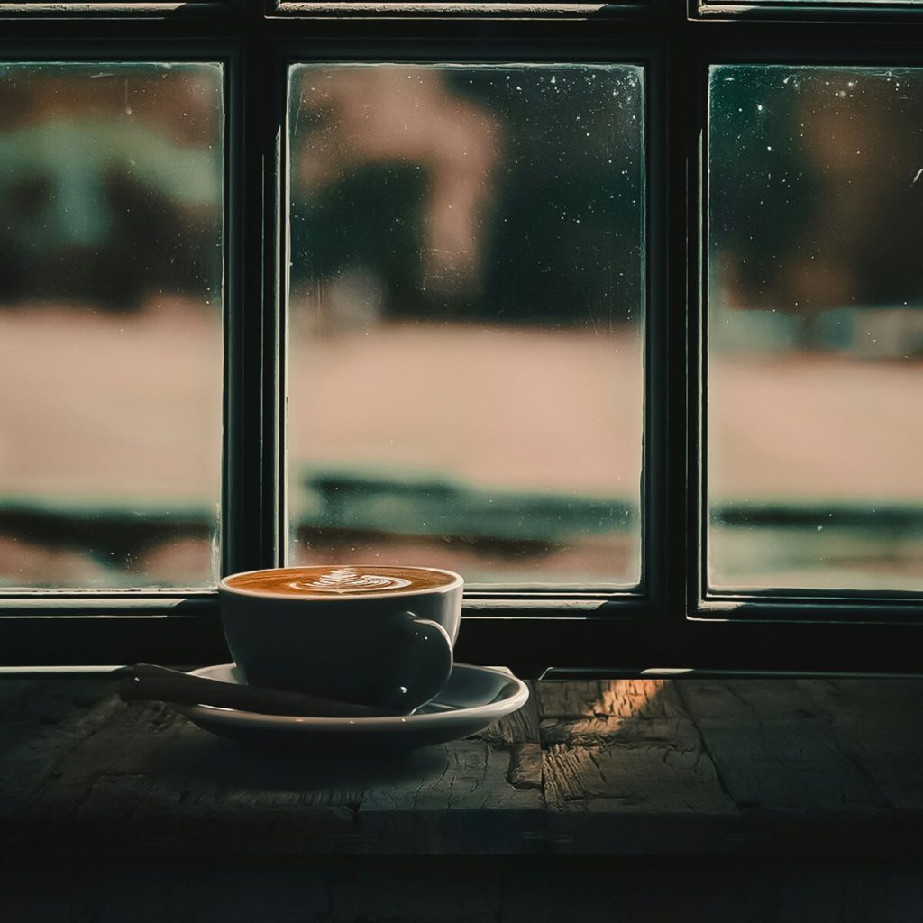 pausing to reflect with coffee – workplace energy management